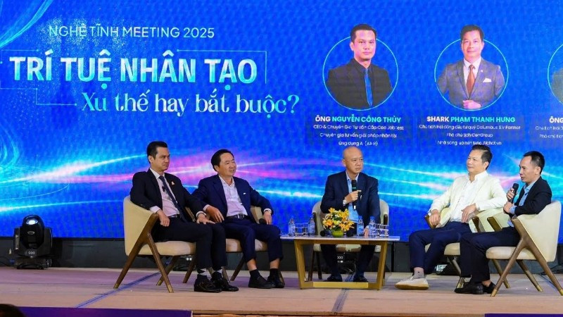 Đại diện các doanh nghiệp, chuyên gia trao đổi về nhu cầu sử dụng AI tại doanh nghiệp.