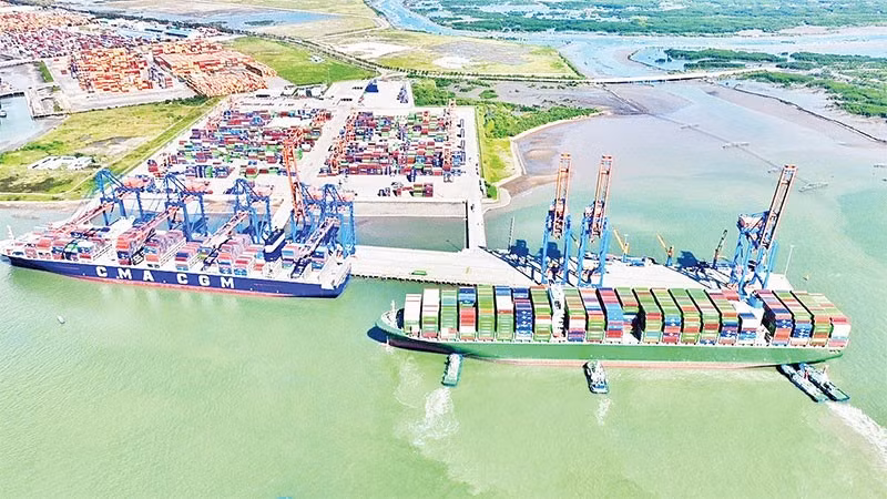 Hệ thống cảng Cái Mép - Thị Vải Thành phố Hồ Chí Minh.