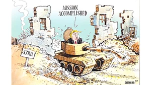 Biếm họa: SABIR NAZAR