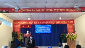 UBND phường 25, quận Bình Thạnh (Thành phố Hồ Chí Minh) tổ chức tuyên truyền Công ước CAT và pháp luật Việt Nam về phòng, chống tra tấn tới các tầng lớp nhân dân trên địa bàn. 