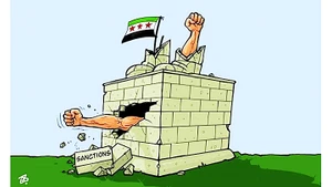 Biếm họa: EMAD HAJJAJ