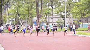 Giải điền kinh học sinh TP Hà Nội năm học 2024-2025