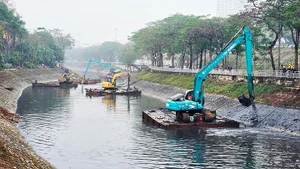 Nhộn nhịp trên sông. 