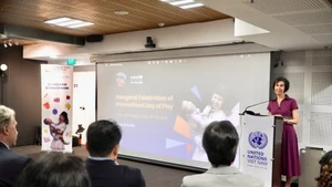 Lễ kỷ niệm Ngày Quốc tế vui chơi tại Hà Nội. Ảnh: BỘ NGOẠI GIAO