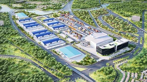 Phối cảnh dự án SuperPort™ Vĩnh Phúc - “siêu cảng” đầu tiên của Mạng lưới Logistics thông minh ASEAN.