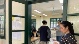 Các địa phương đang tích cực chuẩn bị cho kỳ thi tốt nghiệp THPT. 