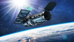 Kính viễn vọng không gian Hubble. Ảnh: NASA