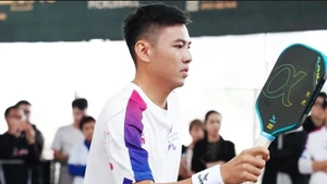 Tay vợt Lý Hoàng Nam.