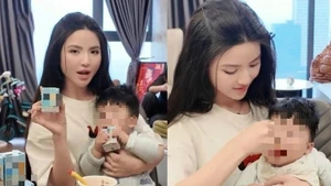 Chu Thanh Huyền đã xin lỗi sau khi bị tố quảng cáo sữa sai sự thật, song thái độ của cô không được số đông dân mạng chấp nhận.(Ảnh chụp màn hình)