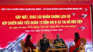 Những người lính tên lửa năm xưa kể lại câu chuyện bắn rơi máy bay B-52.