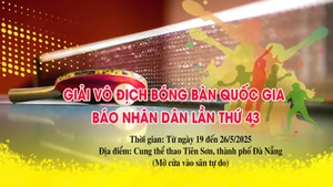 [Infographic] Lịch thi đấu Giải vô địch bóng bàn quốc gia Báo Nhân Dân lần thứ 43