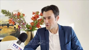 Giáo sư sử học Pierre Journoud, chuyên gia về lịch sử đương đại Việt Nam. (Ảnh: TTXVN)