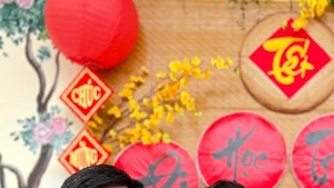 Kỹ sư Nguyễn Bình Nam tại một hoạt động của Câu lạc bộ Bạn thương nhau.