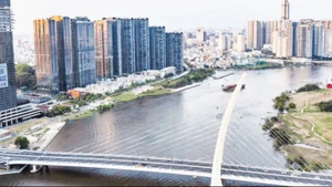 Một góc đô thị Thành phố Hồ Chí Minh
