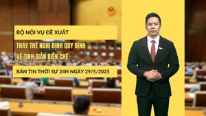 [Video] Thời sự 24h ngày 29/5/2025: Bộ Nội vụ đề xuất thay thế Nghị định quy định về tinh giản biên chế