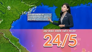 [Video] Dự báo thời tiết ngày 24/5/2025: Mưa dông tại khu vực Bắc Bộ và Bắc Trung Bộ