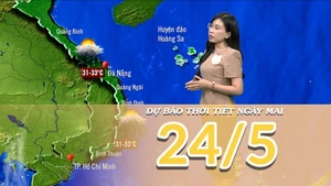 [Video] Dự báo thời tiết đêm nay và ngày mai 24/5/2025: Mưa lớn trên khu vực Bắc Bộ