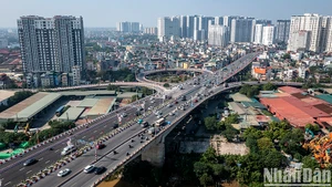 Cầu Vĩnh Tuy, Hà Nội. (Ảnh nhandan.vn)