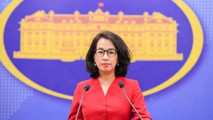 Người phát ngôn Bộ Ngoại giao Việt Nam Phạm Thu Hằng. (Ảnh: Bộ Ngoại giao Việt Nam)