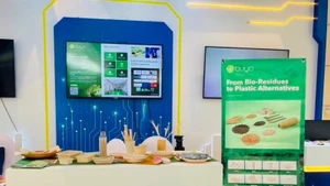 Một trong những sản phẩm của BUYO sản xuất từ những phế phẩm của ngành nông nghiệp.