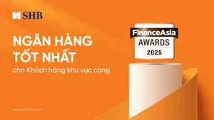 FinanceAsia: SHB là "Ngân hàng Tốt nhất cho Khách hàng Khu vực công" năm 2025 tại Việt Nam