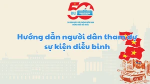 Hướng dẫn tham dự kỷ niệm 50 năm Giải phóng miền nam, thống nhất đất nước an toàn