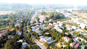 Xã Gia Phú, huyện Bảo Thắng (Lào Cai) đang tập trung xây dựng đạt chuẩn nông thôn mới nâng cao. 