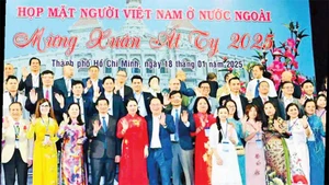 Lễ họp mặt người Việt Nam ở nước ngoài mừng Xuân mới, do Thành phố Hồ Chí Minh tổ chức.