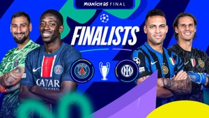 Paris Saint-Germain hay Inter sẽ là chủ nhân tiếp theo của chiếc cúp vô địch UEFA Champions League? (Ảnh: UEFA) 