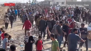 [Video] Người dân Dải Gaza bị lực lượng Israel bắn khi lấy hàng viện trợ 