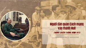 Người dẫn quân Cách mạng vào thành Huế trong chiến thắng năm 1975