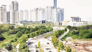 Một góc Thành phố Hồ Chí Minh.
