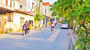 Nhờ sự đồng thuận, tích cực hưởng ứng của người dân, nhiều đường làng, ngõ phố tại Bắc Ninh đã được mở rộng, khang trang.