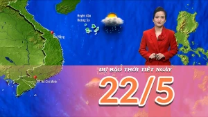 [Video] Dự báo thời tiết ngày 22/5/2025: Xuất hiện nắng nóng tại khu vực 