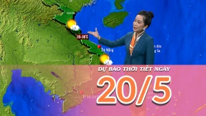[Video] Dự báo thời tiết ngày 20/5/2025: Mưa dông ở Tây Nguyên và Nam Bộ gia tăng 