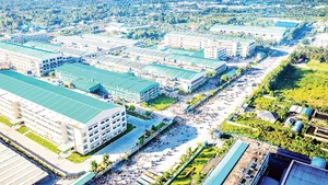 Khu công nghiệp Tân Phú Thạnh (huyện Châu Thành A, tỉnh Hậu Giang).