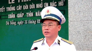 Chuẩn Đô đốc Nguyễn Đăng Tiến, Chính ủy Vùng 3 Hải quân.
