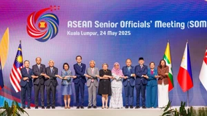 Các quan chức cao cấp (SOM) trù bị cho Hội nghị cấp cao ASEAN lần thứ 46. (Ảnh: Bộ Ngoại giao Việt Nam)