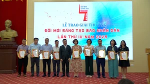 [Video] Lễ trao giải “Đổi mới sáng tạo Báo Nhân Dân lần thứ 4” năm 2025