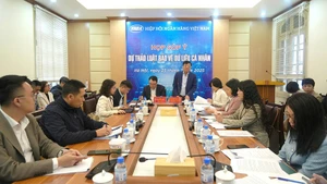 Hiệp hội Ngân hàng Việt Nam phối hợp với Cục An ninh mạng và Phòng chống tội phạm sử dụng công nghệ cao (Bộ Công an) tổ chức cuộc họp góp ý dự thảo Luật Bảo vệ dữ liệu cá nhân. (Ảnh BTC)
