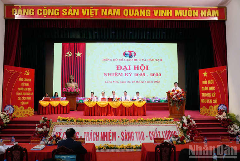 Đại hội Đảng bộ Sở Giáo dục và Đào tạo tỉnh Lạng Sơn, nhiệm kỳ 2025-2030. ndo_br_gen-h-z6646460276513-4f145a427a4b32cbebe1395369eb328e.jpg