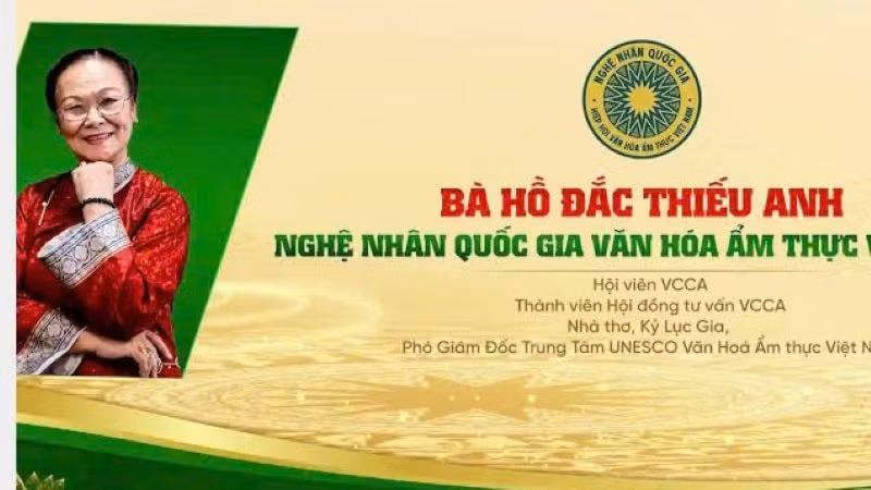 Một trong 28 nghệ nhân được trao tặng danh hiệu 2025. (Ảnh: VCCA)