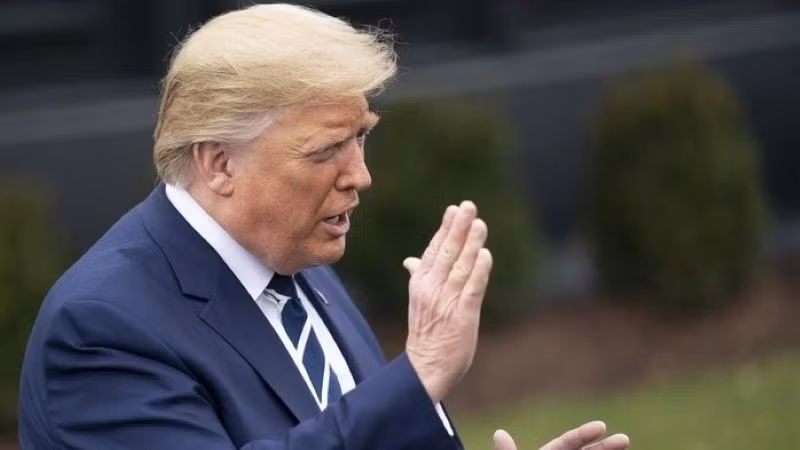 Tổng thống Mỹ Donald Trump. (Ảnh: TÂN HOA XÃ)