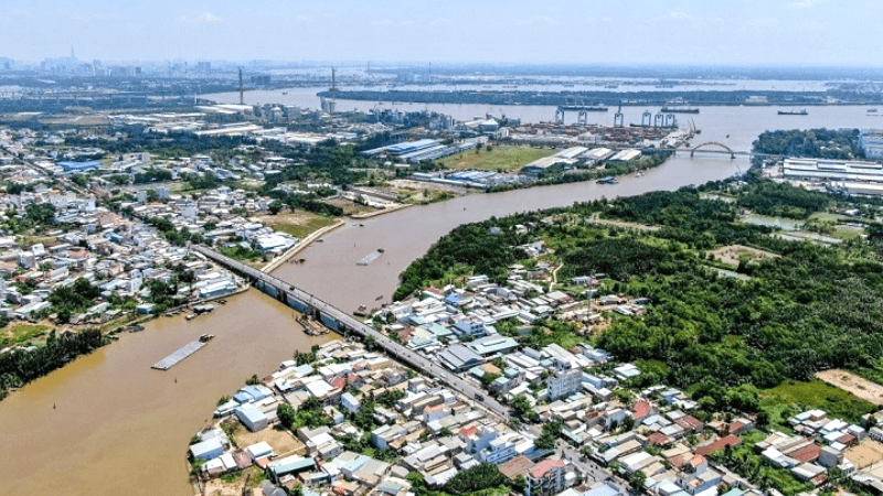 Khu vực đông bắc Thành phố Hồ Chí Minh mới (Bình Dương cũ) có nhiều triển vọng phát triển bất động sản. (Ảnh: PV) bdsbd.png