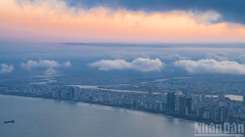 Xây dựng Trung tâm Tài chính Quốc tế tại Đà Nẵng: Động lực mới cho sự phát triển đất nước trong kỷ nguyên mới. (Ảnh: Phan Hải Tùng Lâm)