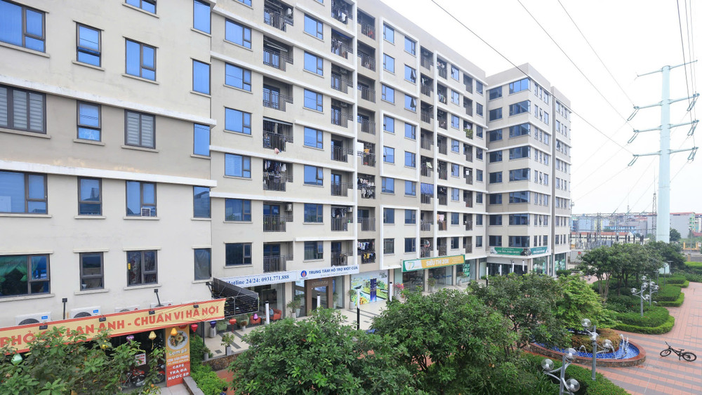 Nhà ở xã hội đang được tích cực đẩy mạnh phát triển ở nước ta. (Ảnh: VNREA) noxh.jpg