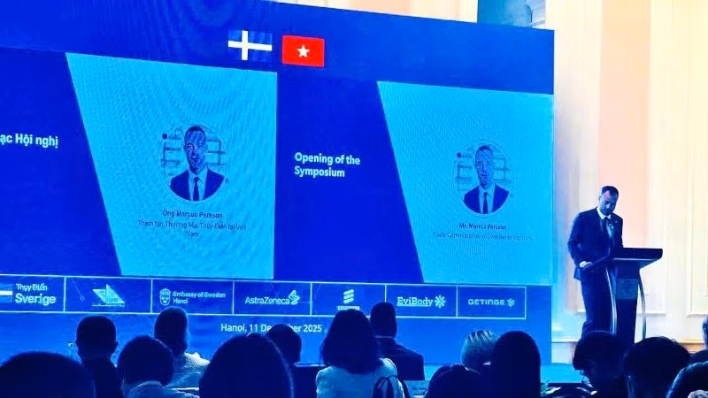 Hội nghị diễn ra tại Hà Nội thu hút đông đảo đại biểu Việt Nam và Thụy Điển cùng các đối tác khác tham dự. (Ảnh: PV)