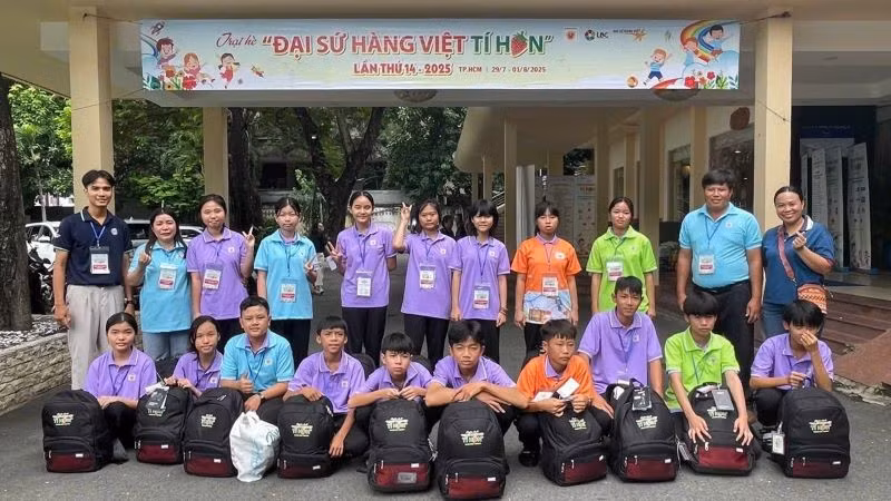 Trại hè "Đại sứ hàng Việt tí hon" bước sang chặng đường năm thứ 14 của hành trình lan tỏa giá trị nhân văn và thương hiệu Việt. (Ảnh: BSA)