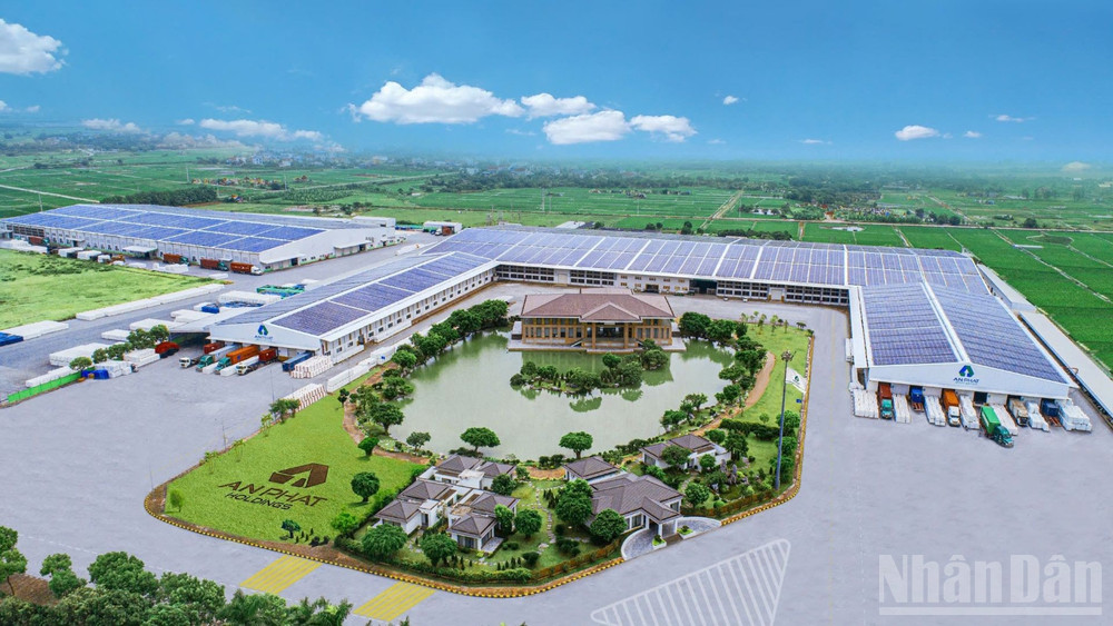 Quy hoạch tổng thể một khu công nghiệp sinh thái Hải Dương (cũ), miền bắc Việt Nam. (Ảnh: PV) ndo_br_kcnsinhthai2.jpg