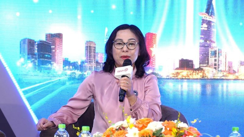 Bà Tống Thị Hạnh, Cục trưởng Cục quản lý nhà và thị trường bất động sản, Bộ Xây dựng. (Ảnh: PV) bahanh.jpg
